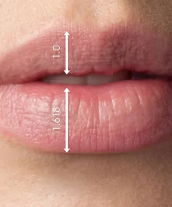golden section perfect lips featured